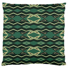 Abstract Pattern Geometric Backgrounds Large Flano Cushion Case (one Side) by Eskimos