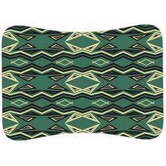 Abstract Pattern Geometric Backgrounds Velour Seat Head Rest Cushion by Eskimos