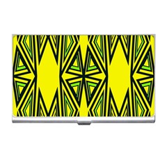 Abstract Pattern Geometric Backgrounds Business Card Holder by Eskimos