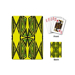 Abstract Pattern Geometric Backgrounds Playing Cards Single Design (mini)