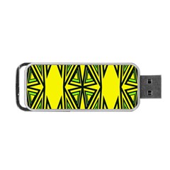 Abstract Pattern Geometric Backgrounds Portable Usb Flash (two Sides) by Eskimos