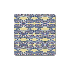 Abstract Pattern Geometric Backgrounds  Square Magnet by Eskimos