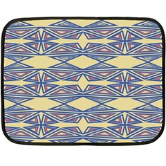 Abstract Pattern Geometric Backgrounds  Fleece Blanket (mini) by Eskimos