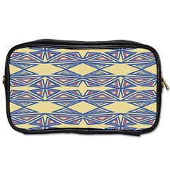 Abstract Pattern Geometric Backgrounds  Toiletries Bag (two Sides) by Eskimos