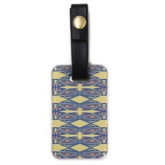 Abstract Pattern Geometric Backgrounds  Luggage Tag (one Side) by Eskimos