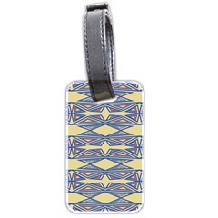 Abstract Pattern Geometric Backgrounds  Luggage Tag (two Sides) by Eskimos