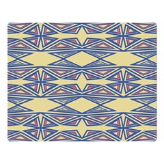 Abstract Pattern Geometric Backgrounds  Double Sided Flano Blanket (large)  by Eskimos