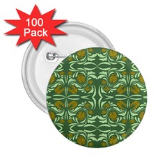 Folk Flowers Print Floral Pattern Ethnic Art 2 25  Buttons (100 Pack)  by Eskimos