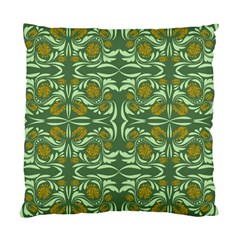 Folk Flowers Print Floral Pattern Ethnic Art Standard Cushion Case (one Side) by Eskimos