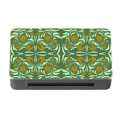 Folk Flowers Print Floral Pattern Ethnic Art Memory Card Reader With Cf by Eskimos