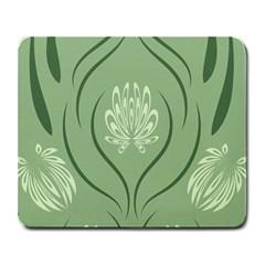 Folk Flowers Print Floral Pattern Ethnic Art Large Mousepads by Eskimos