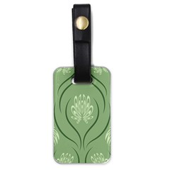 Folk Flowers Print Floral Pattern Ethnic Art Luggage Tag (one Side) by Eskimos