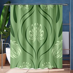 Folk Flowers Print Floral Pattern Ethnic Art Shower Curtain 60  X 72  (medium)  by Eskimos