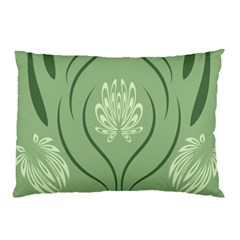 Folk Flowers Print Floral Pattern Ethnic Art Pillow Case (two Sides) by Eskimos