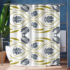 Folk Flowers Print Floral Pattern Ethnic Art Shower Curtain 60  X 72  (medium)  by Eskimos