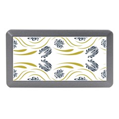 Folk Flowers Print Floral Pattern Ethnic Art Memory Card Reader (mini) by Eskimos