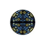 Folk flowers print Floral pattern Ethnic art Hat Clip Ball Marker Front