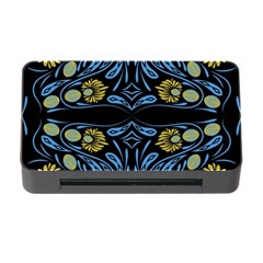 Folk Flowers Print Floral Pattern Ethnic Art Memory Card Reader With Cf by Eskimos