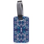 Folk flowers print Floral pattern Ethnic art Luggage Tag (two sides) Back