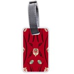 Folk flowers print Floral pattern Ethnic art Luggage Tag (one side) Front