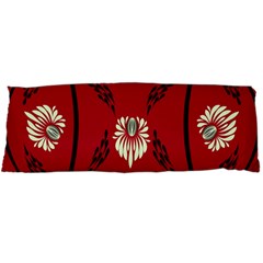 Folk Flowers Print Floral Pattern Ethnic Art Body Pillow Case Dakimakura (two Sides) by Eskimos