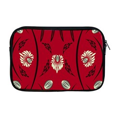 Folk Flowers Print Floral Pattern Ethnic Art Apple Macbook Pro 17  Zipper Case by Eskimos