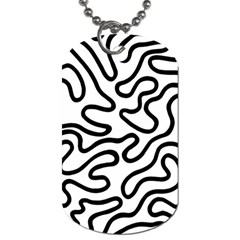 Patern Vector Dog Tag (two Sides) by nate14shop