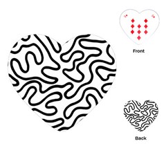 Patern Vector Playing Cards Single Design (heart) by nate14shop