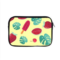 Watermelon Leaves Cherry Background Pattern Apple Macbook Pro 15  Zipper Case