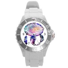 Bring Me The Horizon  Round Plastic Sport Watch (l) by nate14shop