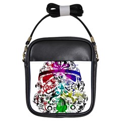 Abstrak Girls Sling Bag by nate14shop