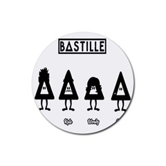 Bastille Rubber Coaster (round) by nate14shop