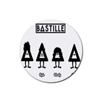 Bastille Rubber Coaster (Round) Front