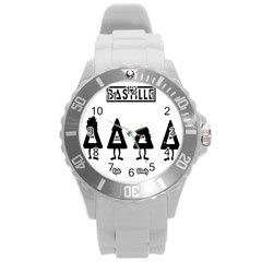 Bastille Round Plastic Sport Watch (l) by nate14shop