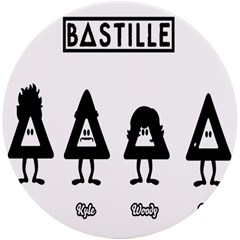 Bastille Uv Print Round Tile Coaster