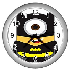 Batman Wall Clock (silver) by nate14shop