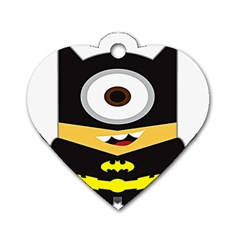 Batman Dog Tag Heart (one Side) by nate14shop