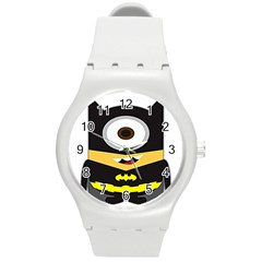 Batman Round Plastic Sport Watch (m) by nate14shop