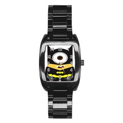 Batman Stainless Steel Barrel Watch by nate14shop