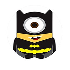 Batman Mini Round Pill Box (pack Of 5) by nate14shop