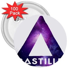 Bastille Galaksi 3  Buttons (100 Pack)  by nate14shop