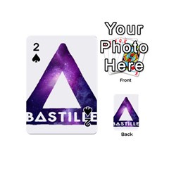 Bastille Galaksi Playing Cards 54 Designs (mini) by nate14shop