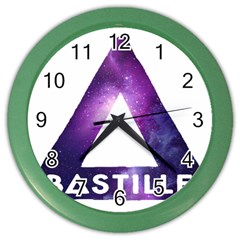 Bastille Galaksi Color Wall Clock by nate14shop