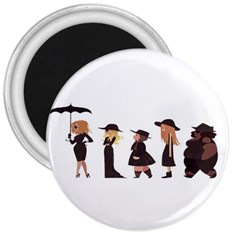 American Horror Story Cartoon 3  Magnets by nate14shop