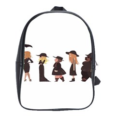 American Horror Story Cartoon School Bag (large) by nate14shop