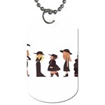 American Horror Story Cartoon Dog Tag (One Side) Front