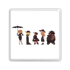 American Horror Story Cartoon Memory Card Reader (square) by nate14shop