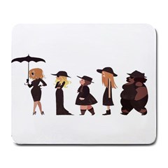 American Horror Story Cartoon Large Mousepads by nate14shop