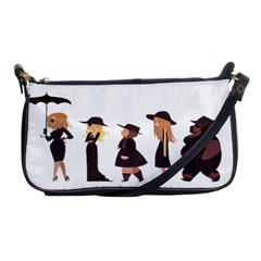 American Horror Story Cartoon Shoulder Clutch Bag by nate14shop