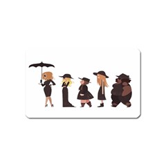 American Horror Story Cartoon Magnet (name Card) by nate14shop